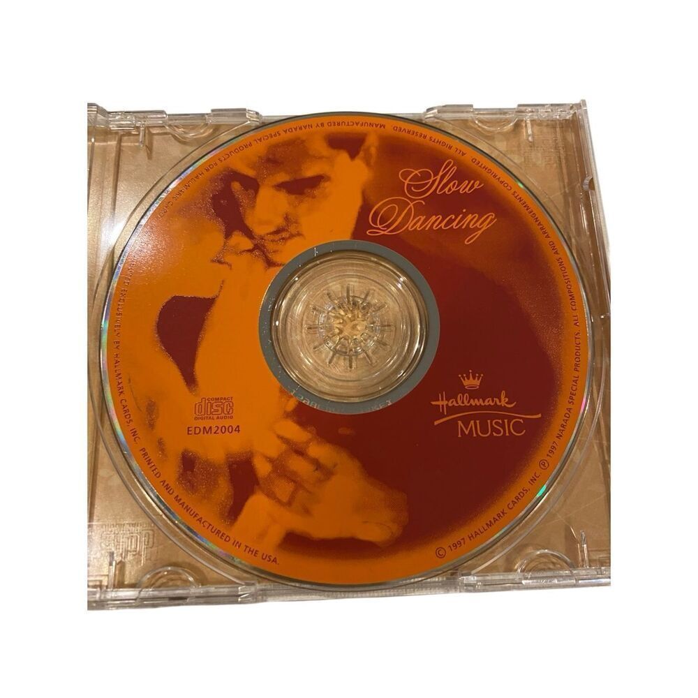 Hallmark Music Slow Dancing CD Romantic Love Songs Piano Instrumental Vintage